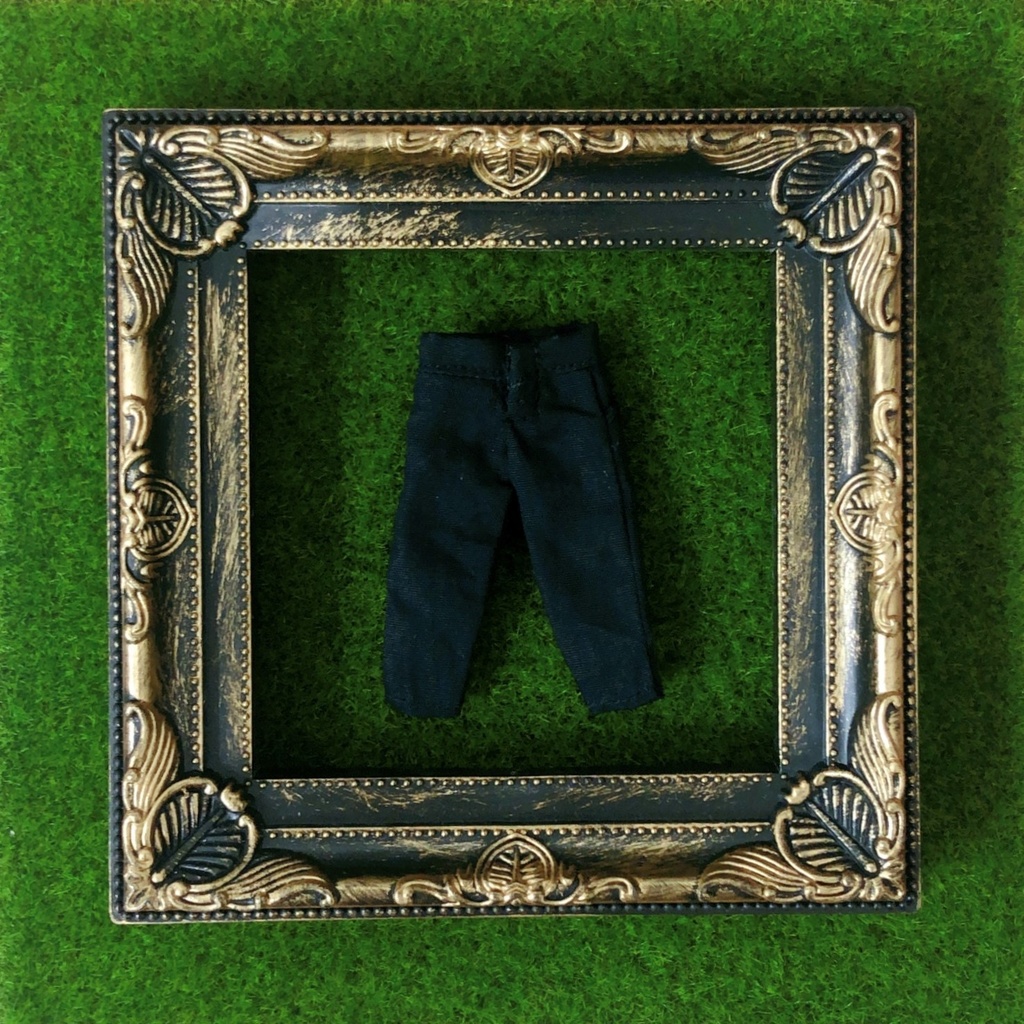 オビツ11 ねんどろいど 服 黒いズボン