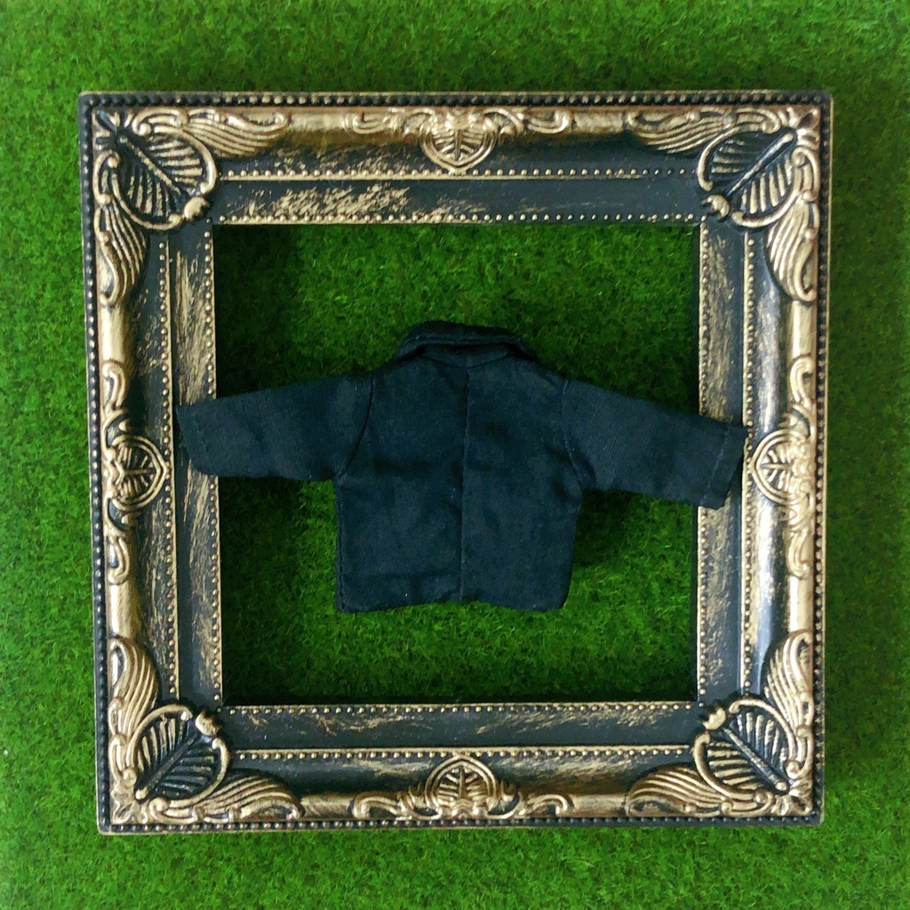 オビツ11 ねんどろいど 服 黒いジャケット