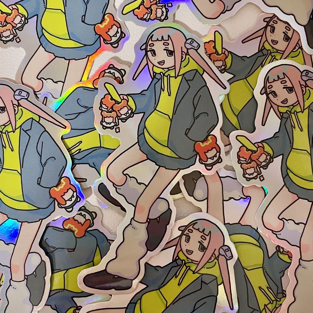 "drops"ステッカー(ガラケー)