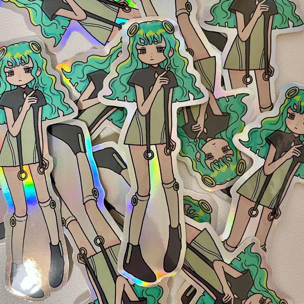 "drops"ステッカー（うちゅう）