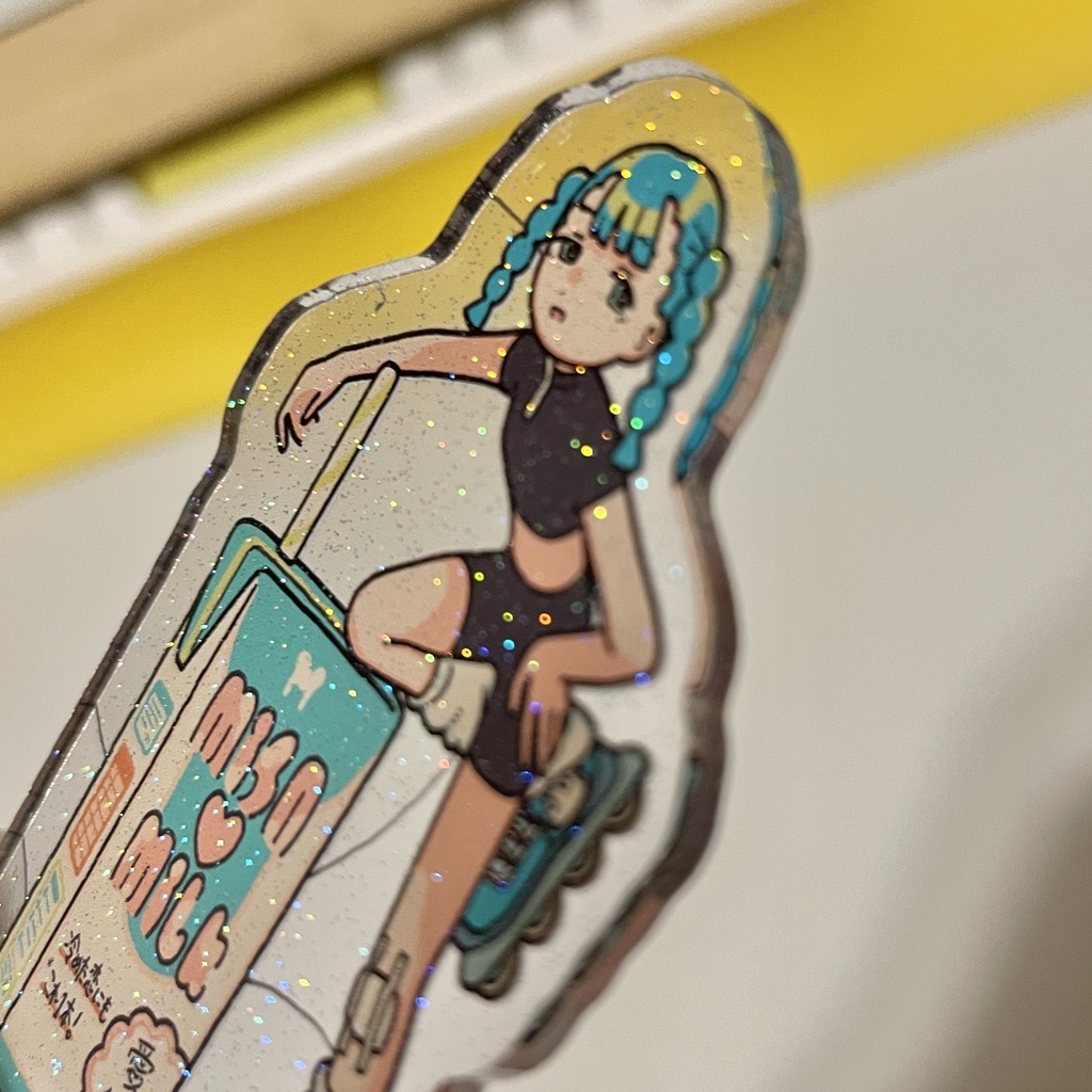 "drops"アクリルスタンド(ぎゅうにゅう)