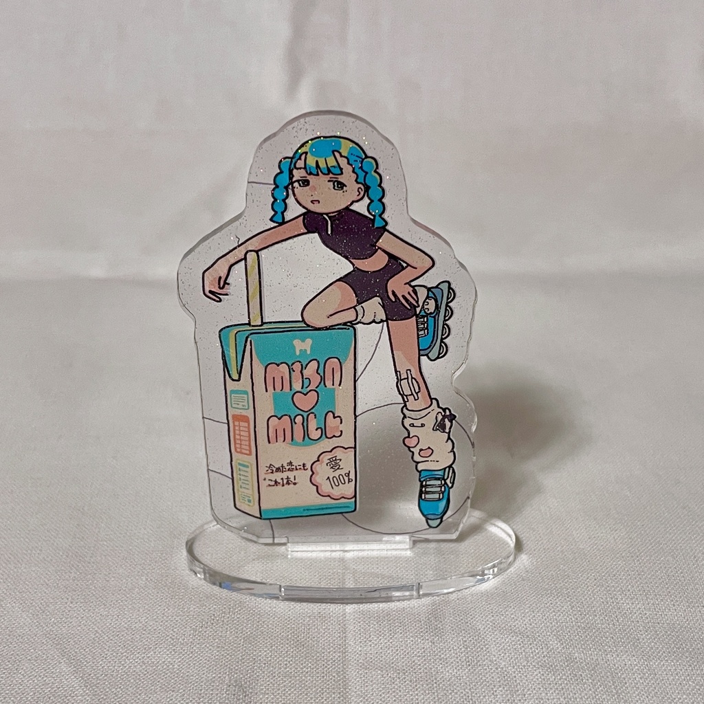 "drops"アクリルスタンド(ぎゅうにゅう)