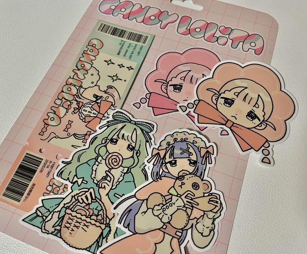 "CANDY LOLiTA"ステッカーセット