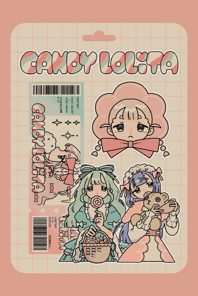 "CANDY LOLiTA"ステッカーセット