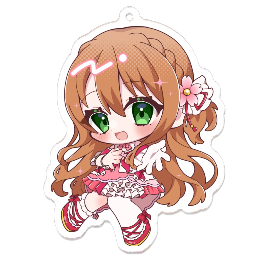 2周年記念アクリルキーホルダー