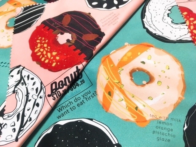 切爆ドーナツクリーナークロス ピンク