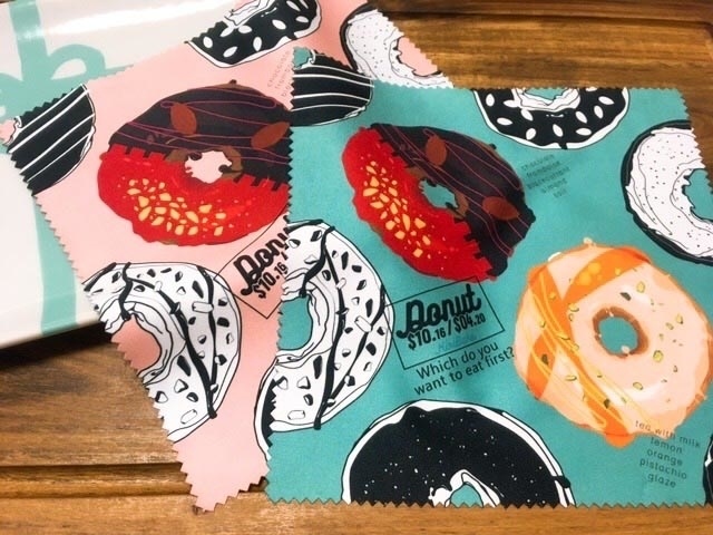 切爆ドーナツクリーナークロス ピンク