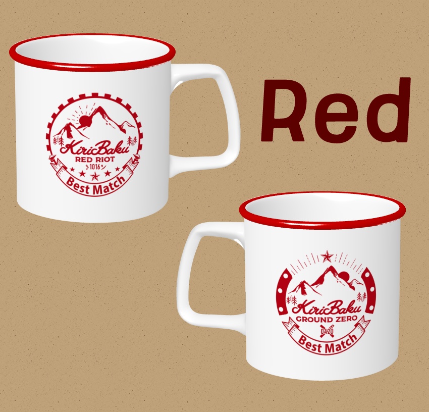 切爆イメージマグカップ/RED