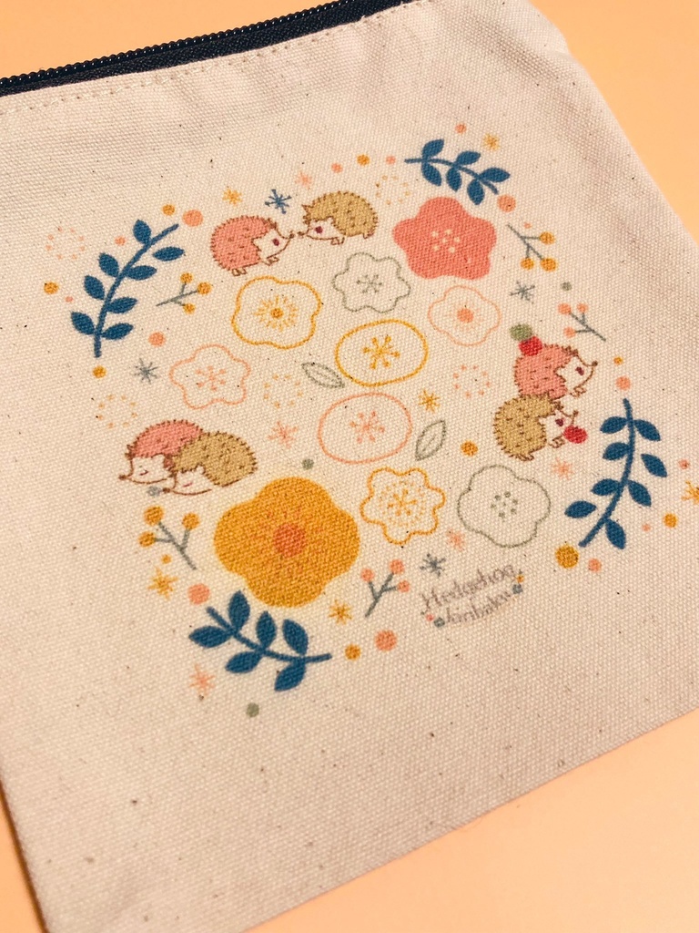 Hedgehogフラットポーチ