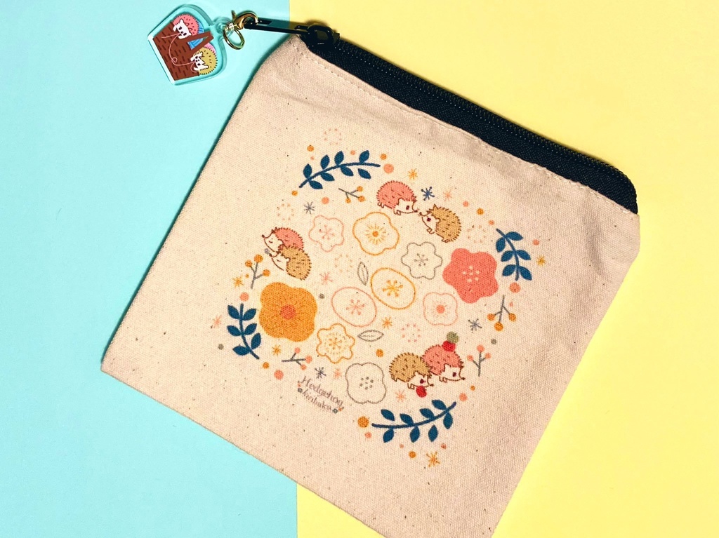 Hedgehogフラットポーチ