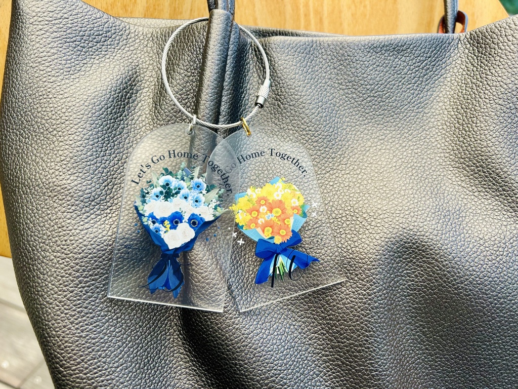 土井/きり イメージブーケアクリルキーホルダー