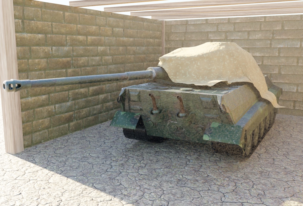 【無料】キングティーガー .stl .fbx 【条件あり】