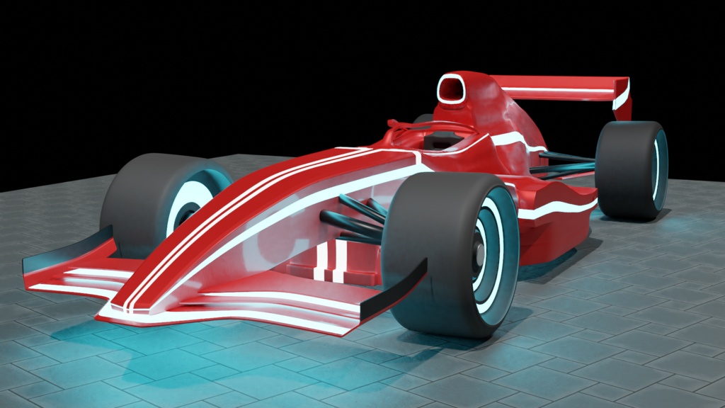 F1モデル　.fbx .stl