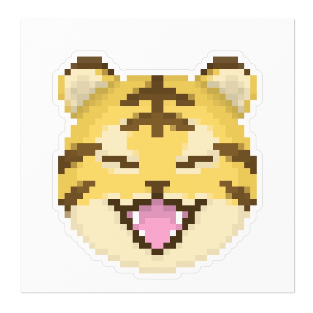 ドットのとら(通常のすがた)