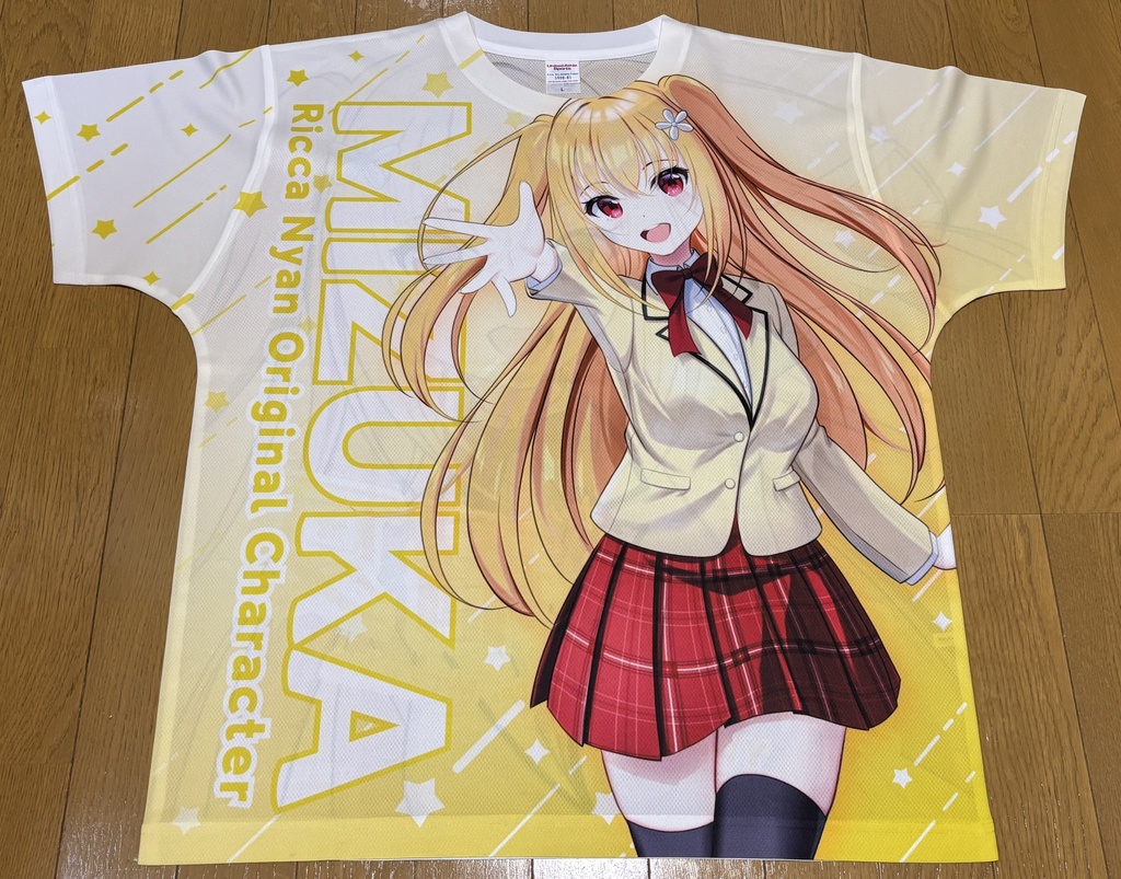 『夢咲瑞夏』フルグラフィックTシャツ(Lサイズ)