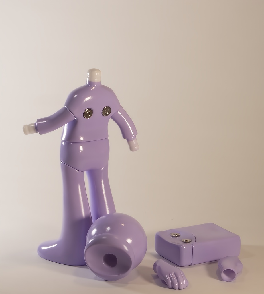 Wakusei "Astronaut" Sofvi 3Dプリントパーツ