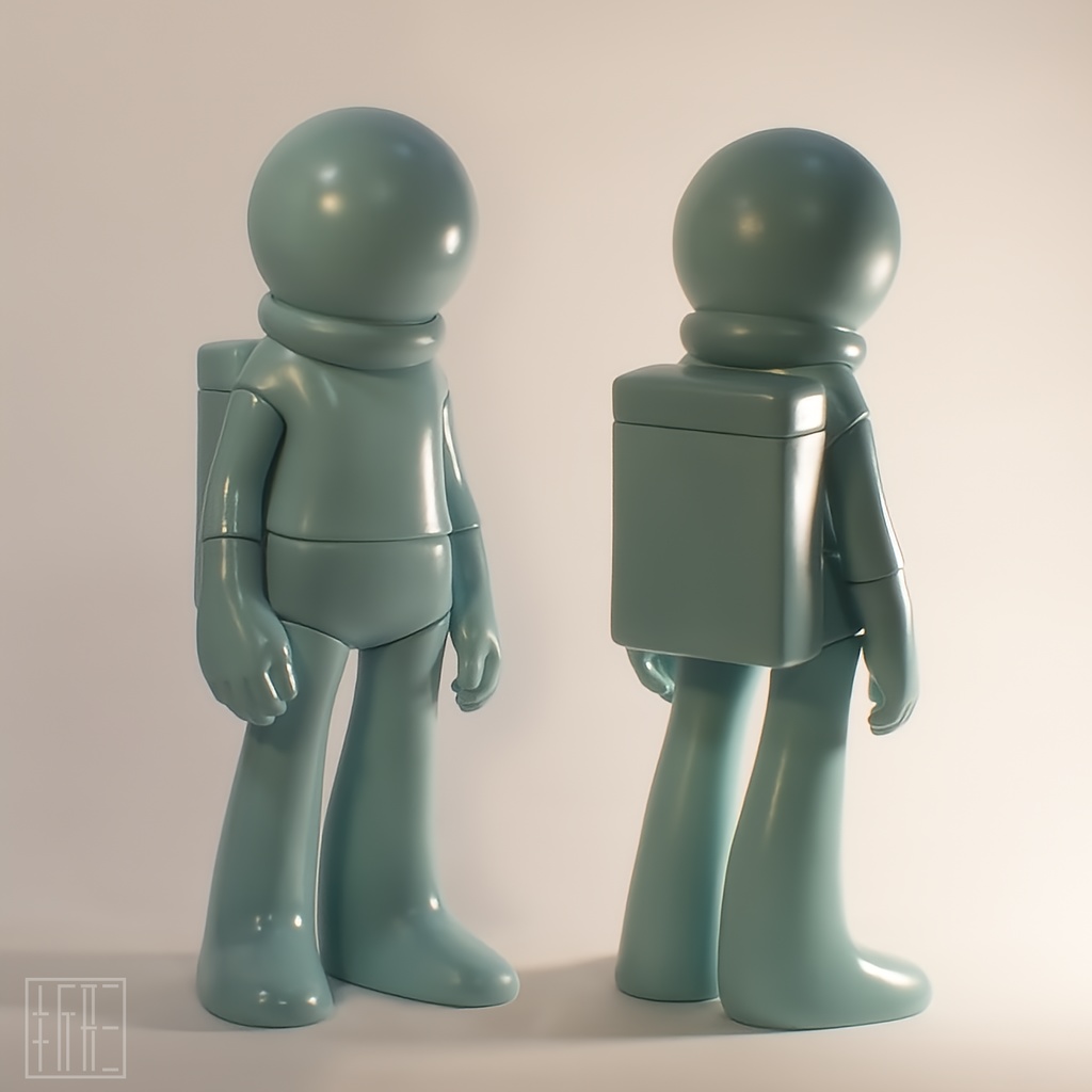 Wakusei "Astronaut" Sofvi　3Dプリントパーツ