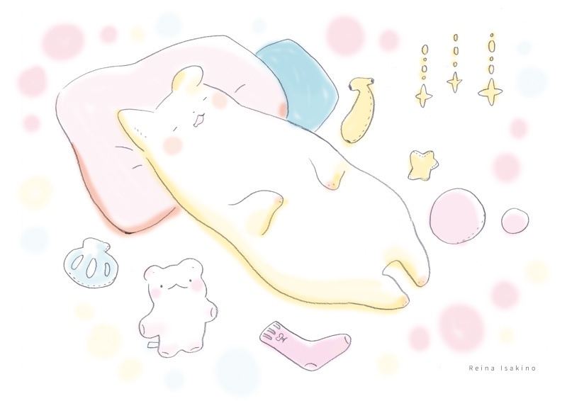 余白の多い塗り絵　3種：フリーペーパー