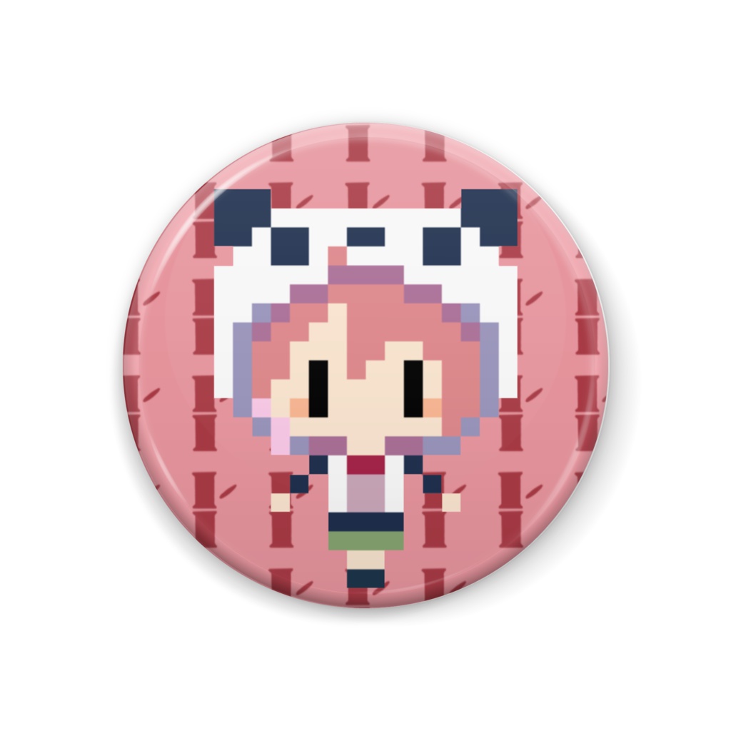 笹木 ドット絵 缶バッジ