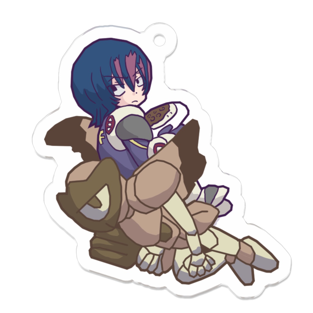 創作ロボット＆パイロット①：ヴァルネ＆オウルノウ【あんしんBOOTHパック版】