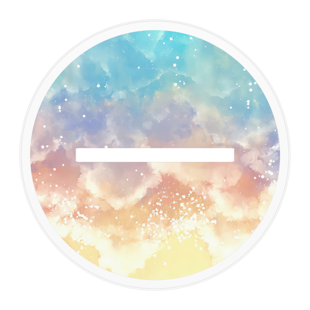 紫黄アイト 夏服 アクリルスタンド 100×100mm