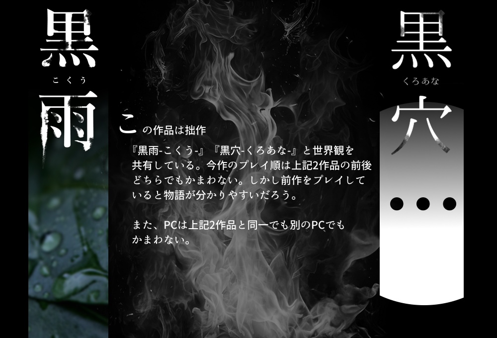 【クトゥルフ神話TRPG】黒焔-こくえん-【SPLL:E188702】