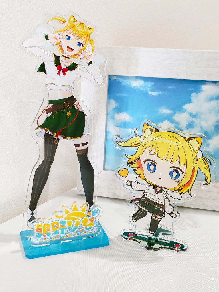 【鶉野ひな】約1/10スケールアクリルスタンド