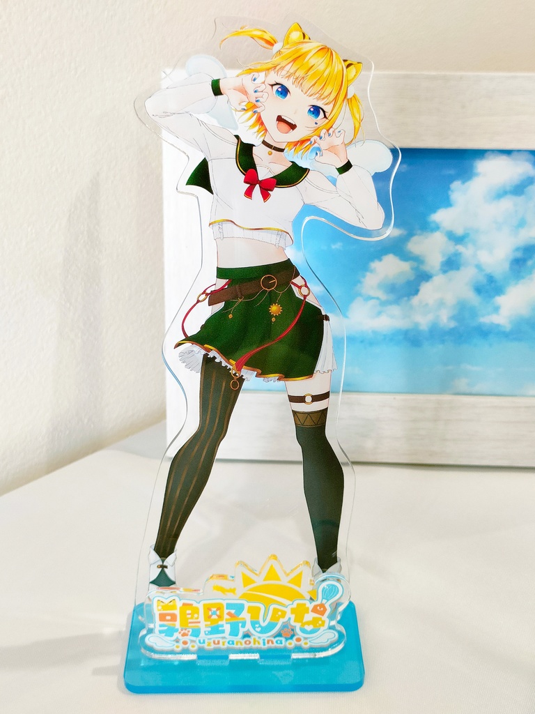 【鶉野ひな】約1/10スケールアクリルスタンド