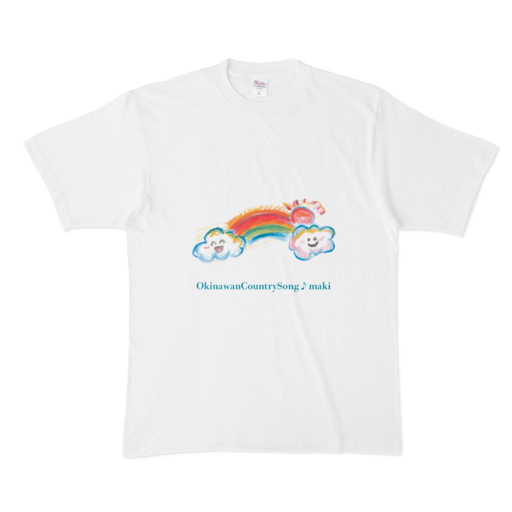 にこにこ虹雲さんTシャツ🌈✨