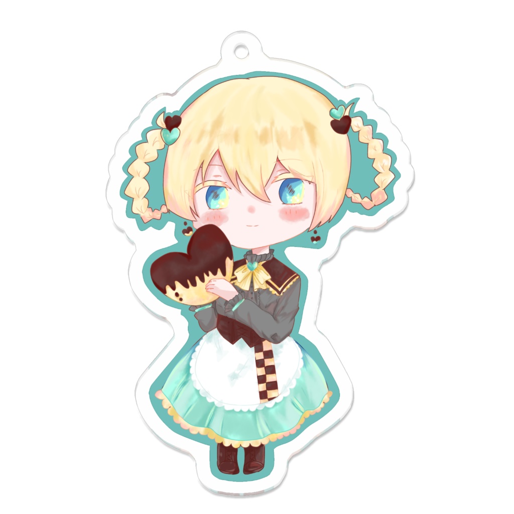 椎名ひなアクリルキーホルダー（バレンタインver）