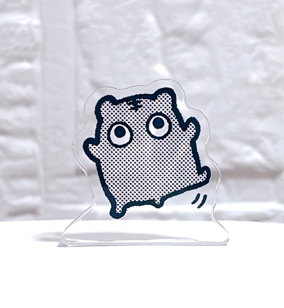 自立ミニアクスタ(グレー)