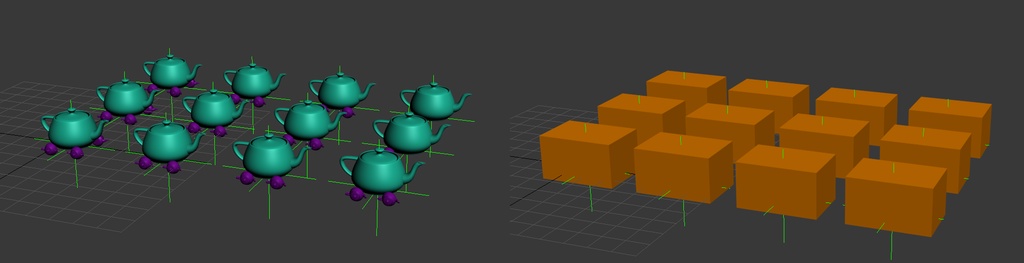 【3ds Max】シミュレーション用の軽量Boxを一括生成「ProxyBoxCreate 」