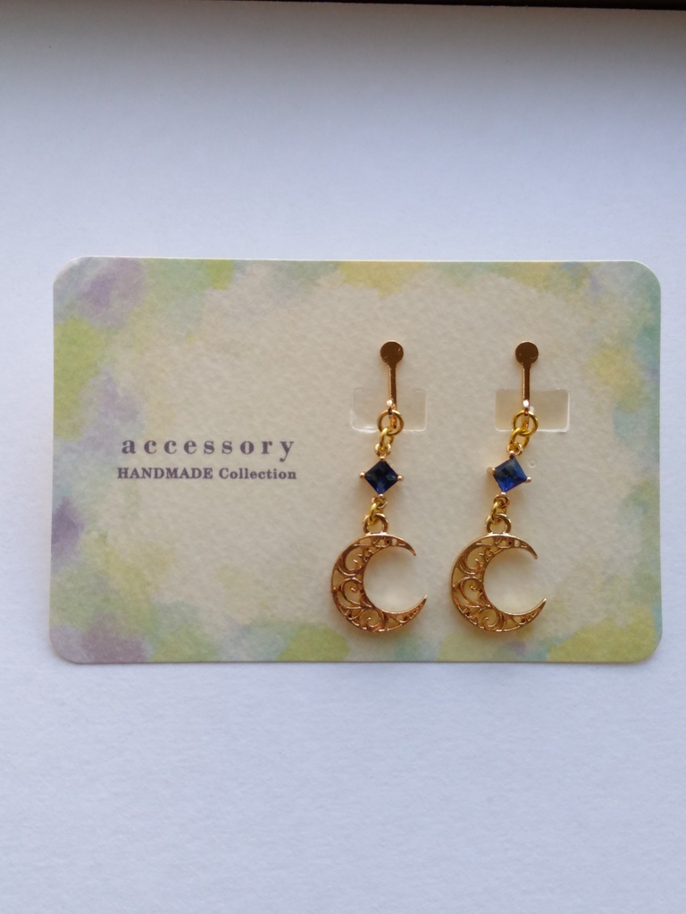 【刀剣乱舞】三日月宗近イメージイヤリング