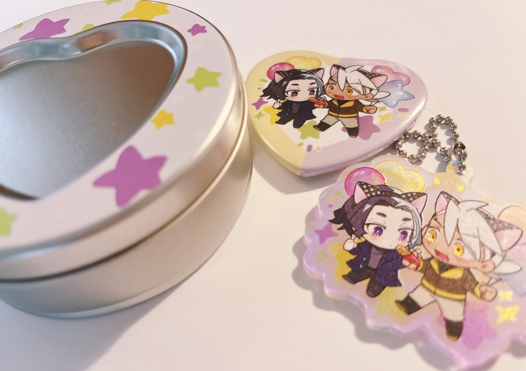 フリアメアクキー＆マグネット付き缶ケースセット