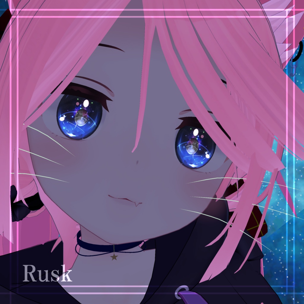 コンタクトっぽい アイテクスチャ【複数アバター対応】