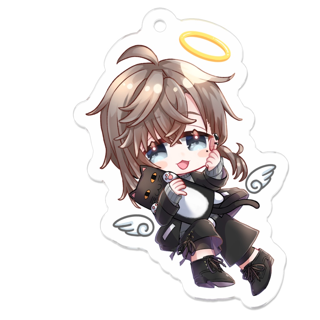 【叶】アクリルキーホルダー