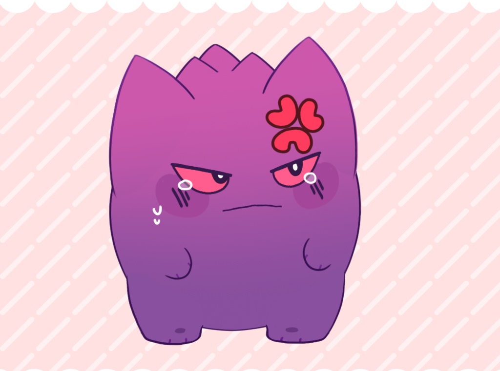 ( FREE ) - Gengar Vtuber Model ! Pokemon !