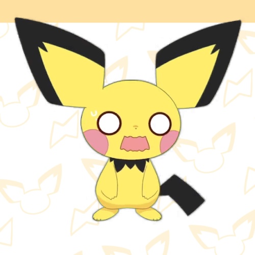 ( FREE ) - Pichu Vtuber Model ! Pokemon !