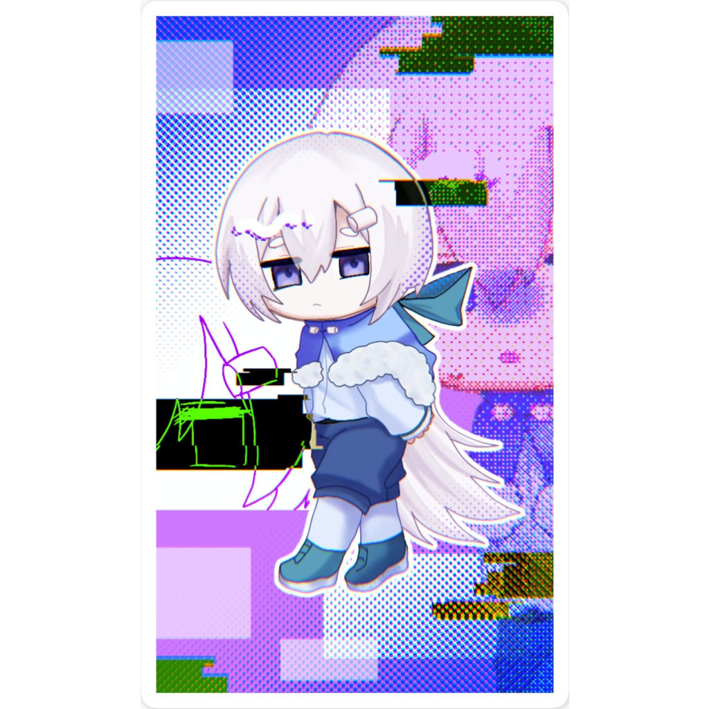 ましゅまろくんステッカー