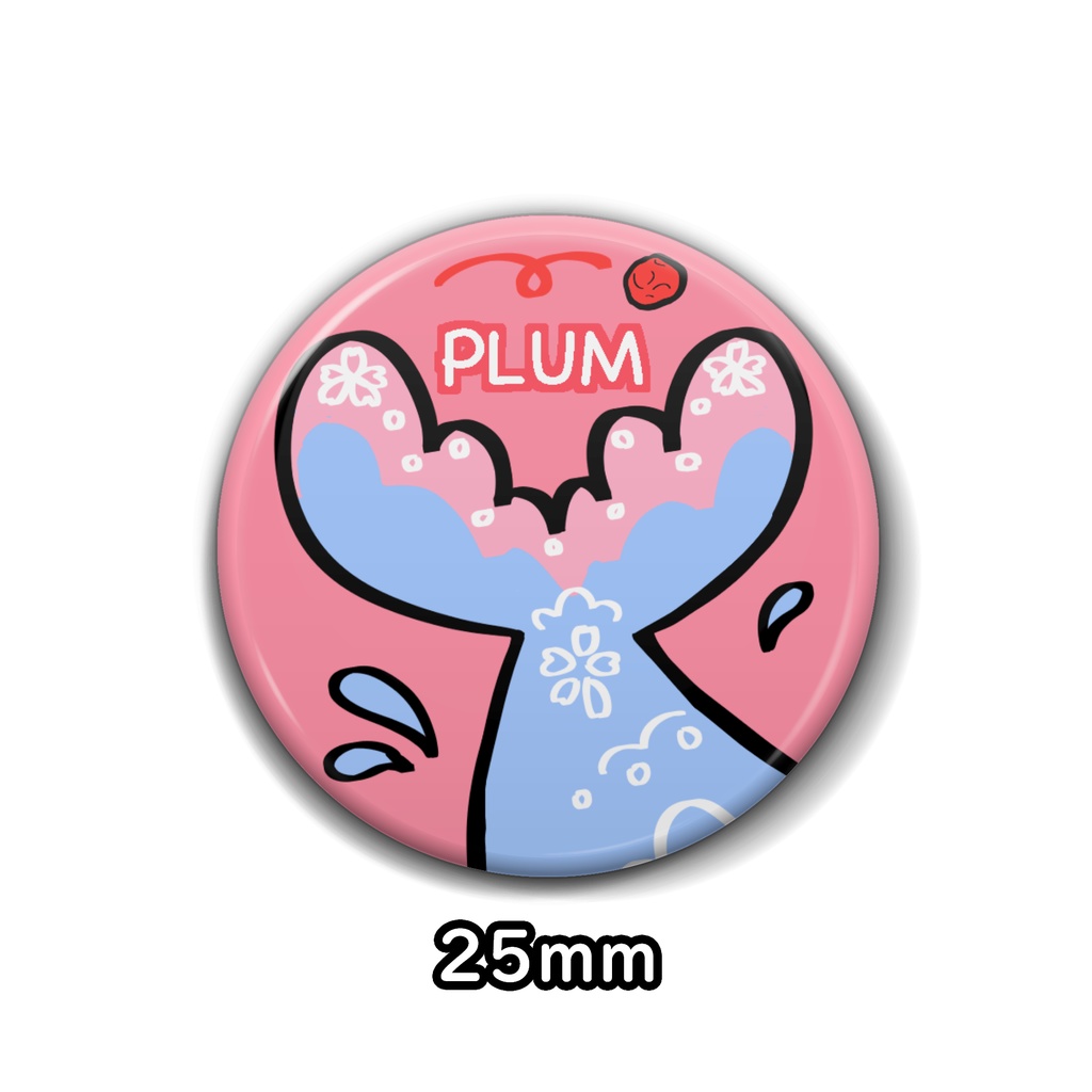 フルークアップ潜水あわね缶バッジ