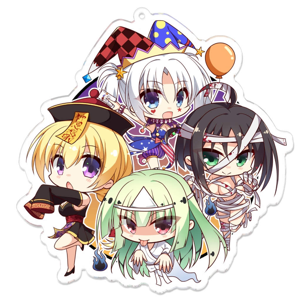 ハロウィン千恋万花アクキー