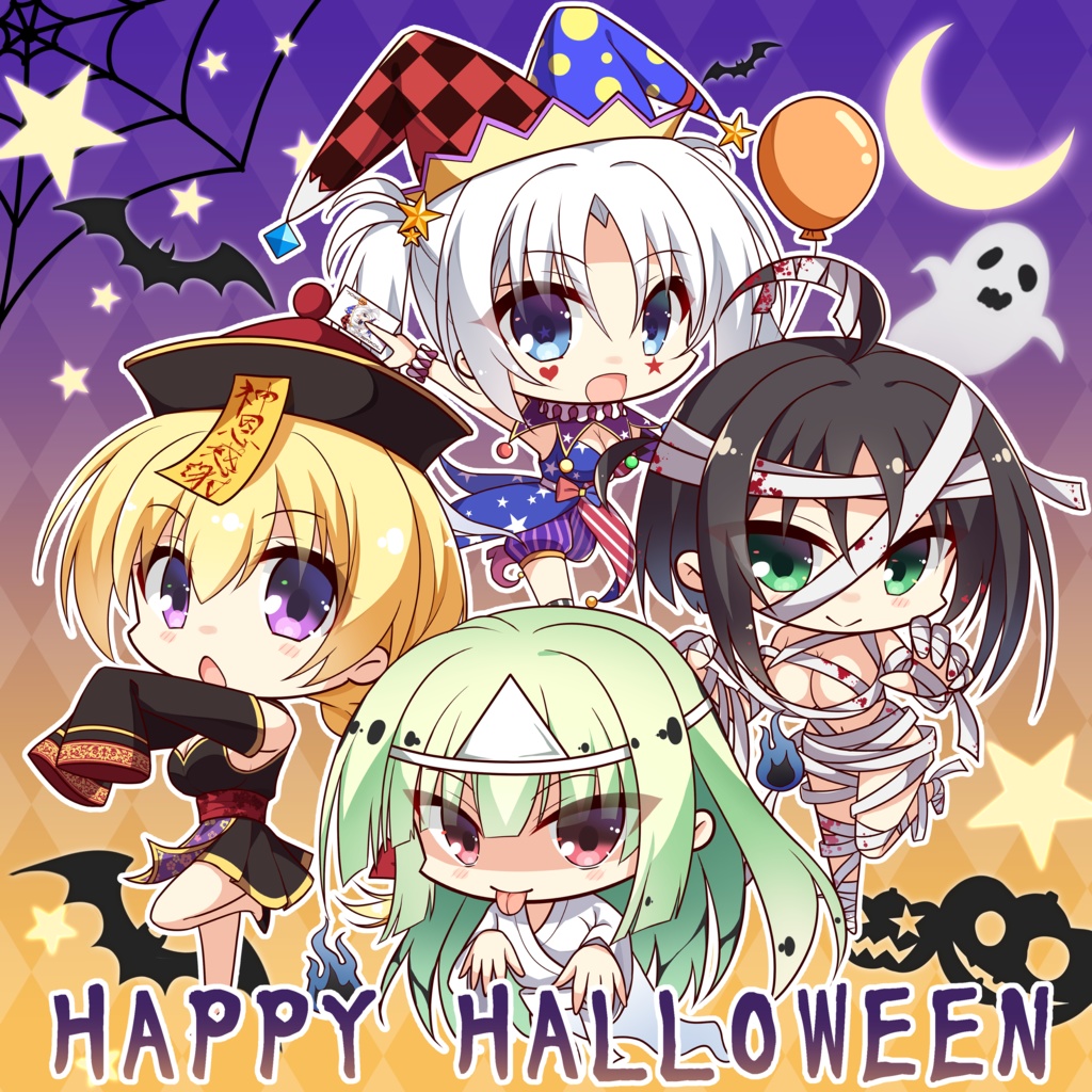 ハロウィン千恋万花アクキー