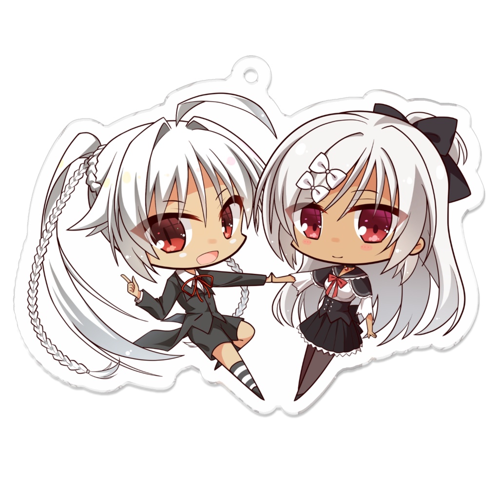 八坂紫織＆火宮木乃香アクキー