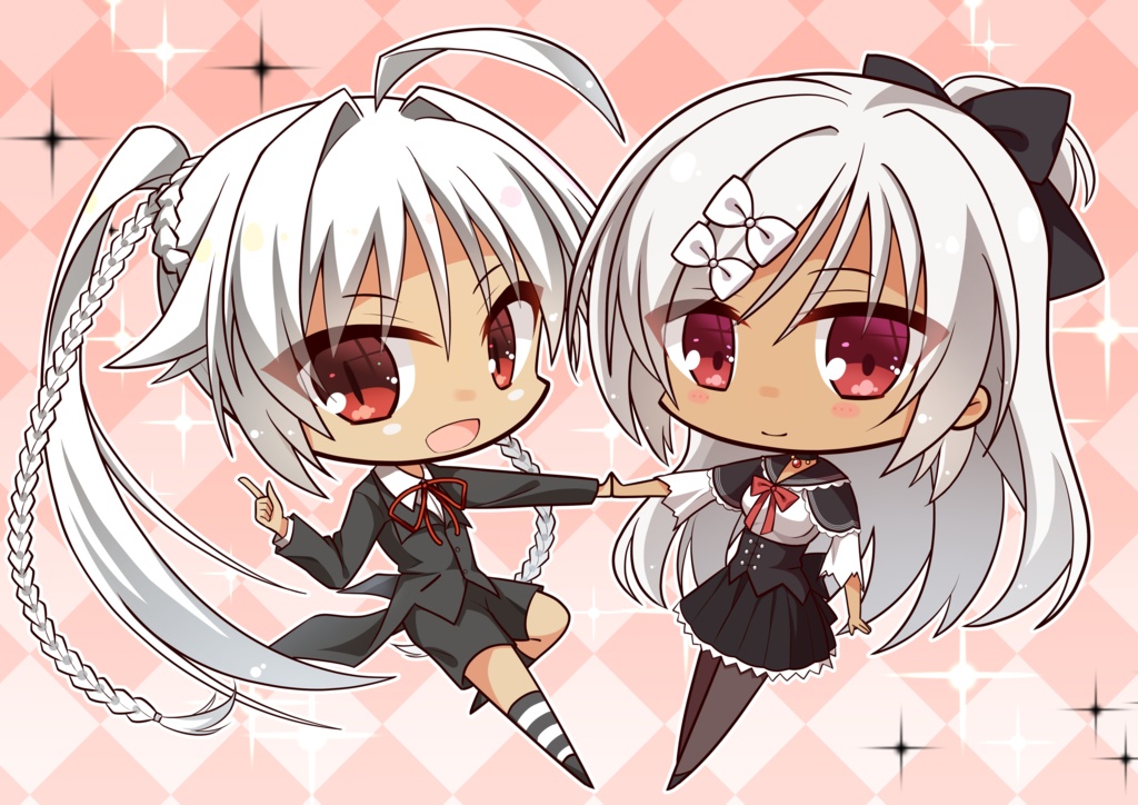 八坂紫織&火宮木乃香アクキー