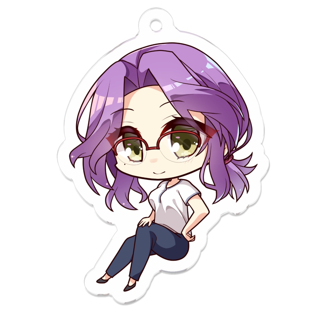 谷風由月アクキー