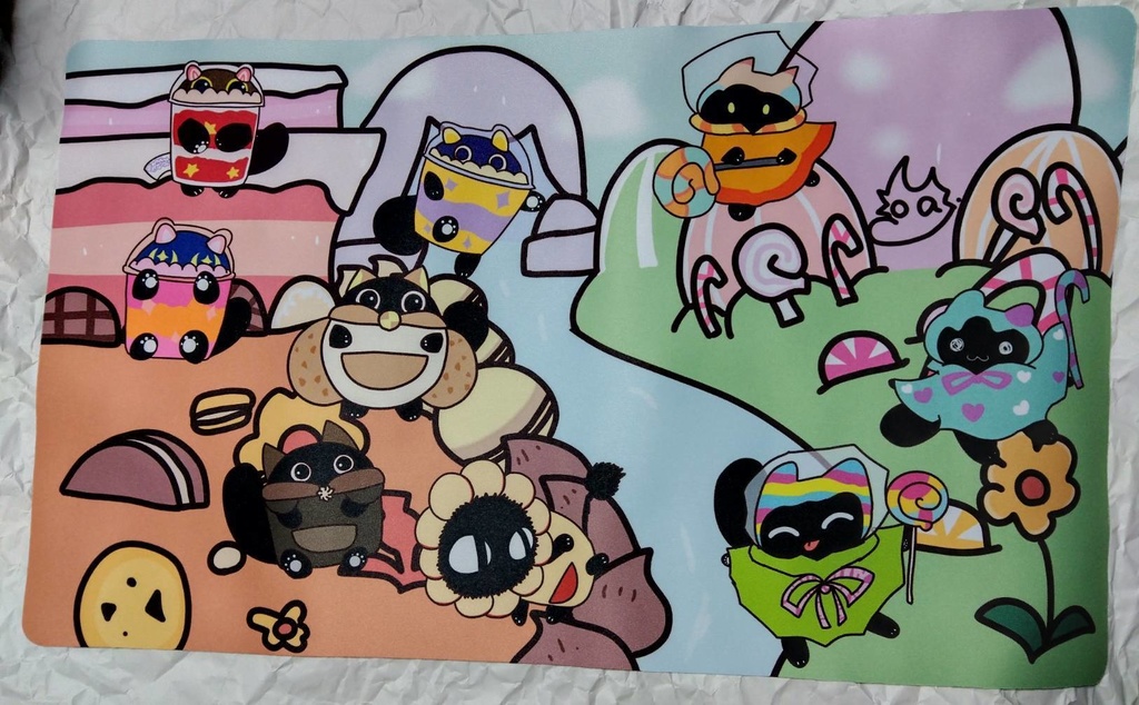 遊戯王OCG 同人プレイマット　ヤミーズメント☆ミニヨン