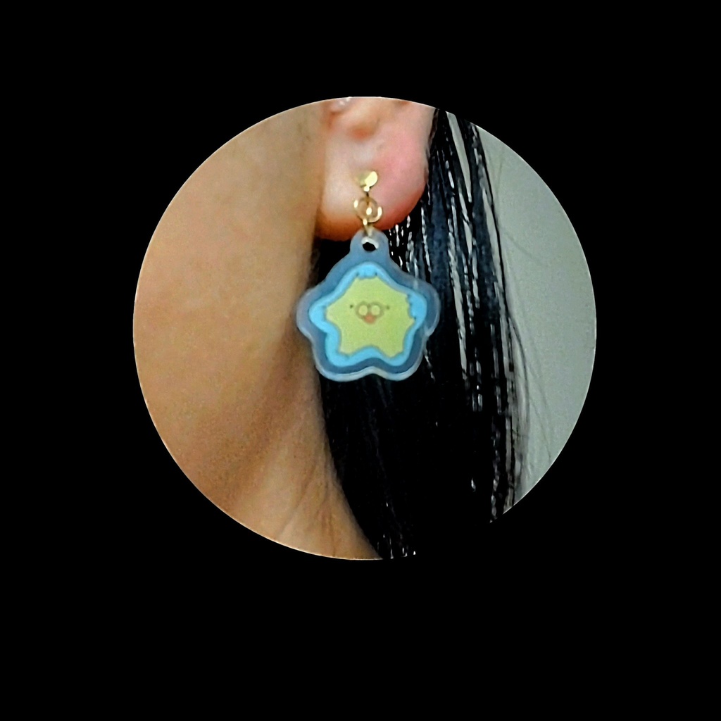 遊戯王OCG,ラッシュデュエル 同人アクリルイヤリング