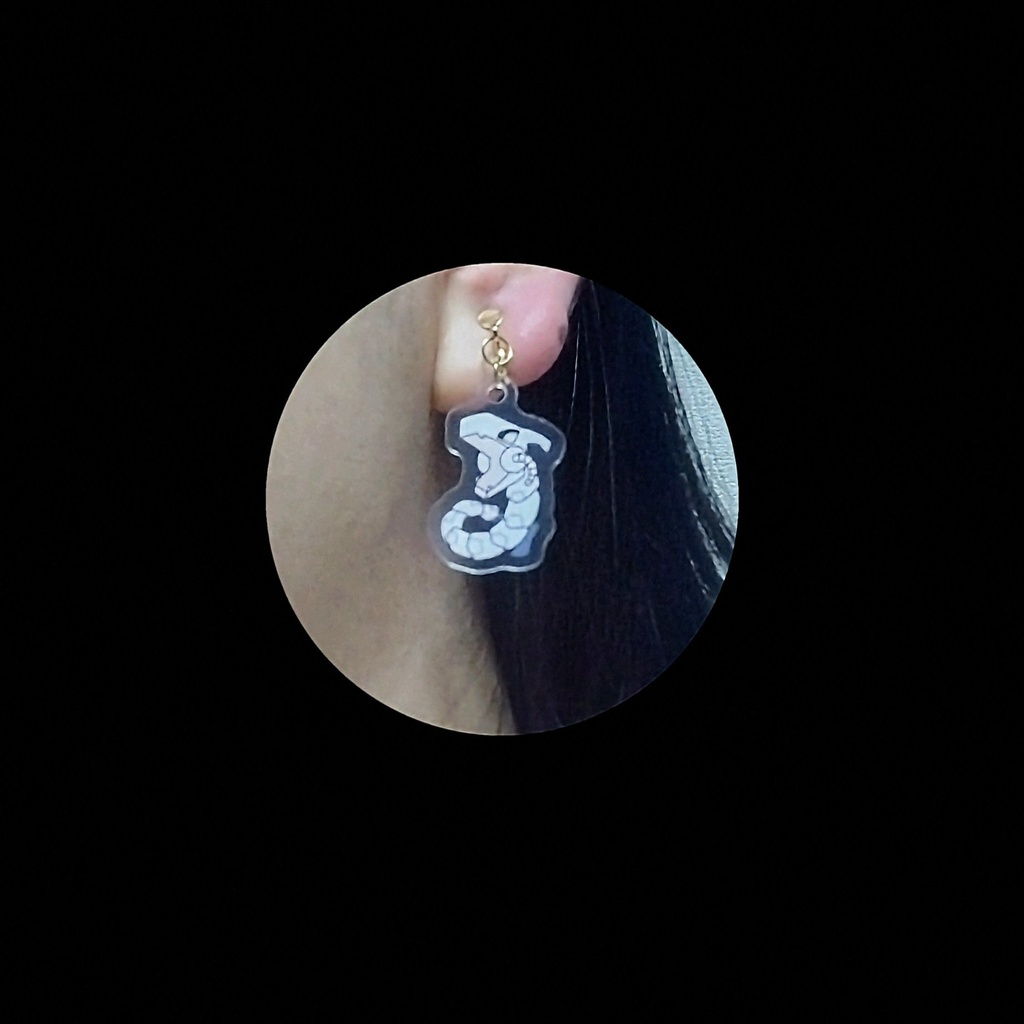 遊戯王OCG,ラッシュデュエル 同人アクリルイヤリング