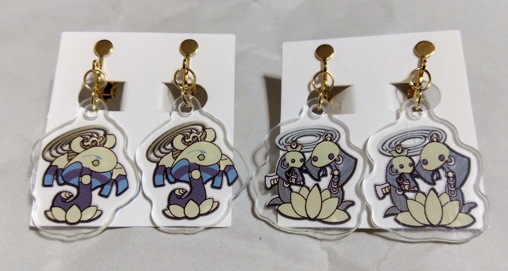 遊戯王OCG 同人アクリルイヤリングセット