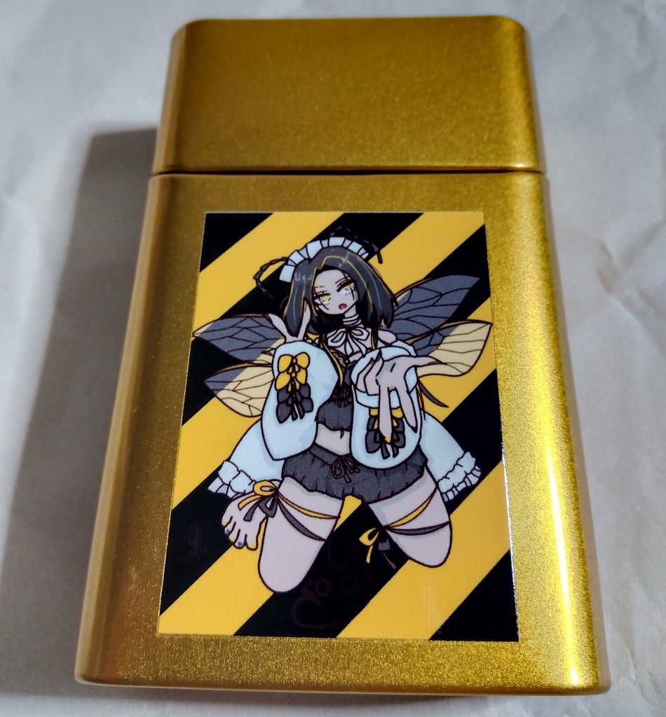 遊戯王ラッシュデュエル　夢中のカラブローネ　同人シガレット缶ケース